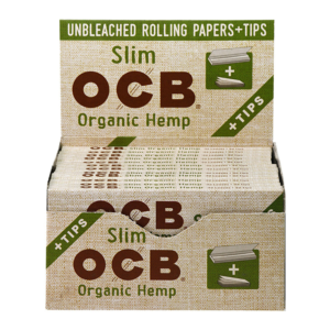 OCB SLIM+TIPS ORGANIC (24CT)