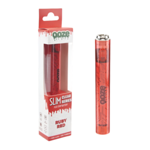 OOZE CLEAR SERIES VAPE PEN SRUBY RED (400MAH)