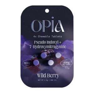 OPIA PSEUDO BLACK 80MG 4CT (WILD BERRY)