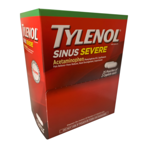 TYLENOL SINUS SEVERE POUCHES (25CT)