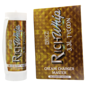 BRIXZ NYC RICH WHIP 3.3L TANK BLUEBERRY MANGO - (2CT)