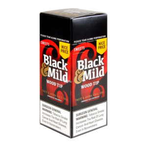 BLACK&MILD UPT WOOD TIP SWEETS (25CT)