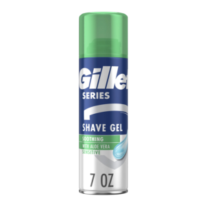 GILLETTE SHAVING GEL ALOE VERA 7OZ 200ML