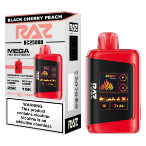RAZ DC 25K BLACK CHERRY PEACH