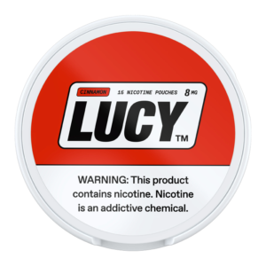 LUCY NICOTINE POUCHES 8MG CINNAMON -PACK OF 5