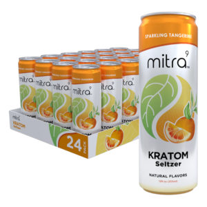 MITRA 9 TANGERINE KRATOM DRINK(12OZ) 24CT