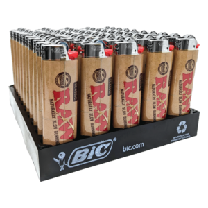 BIC RAW LIGHTER CLASSIC 50CT