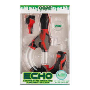 OOZE ECHO SILICONE WATER PIPE - AFTER MIDNIGHT
