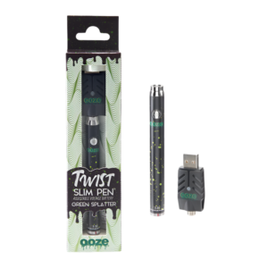 OOZE TWIST SLIME PEN GREEN SPLATTER (320 MAH)