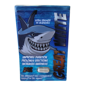 HS GREAT WHITE MEN'S SEX PILLS 24CT