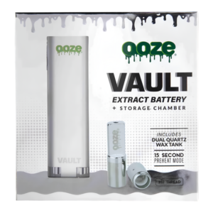 OOZE VAULT EXTRACT BATTERY STELLAR SILVER