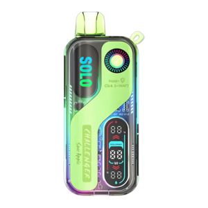 SOLOBAR 30K PUFF EN DISPOSABLE SOUR APPLE  5CT