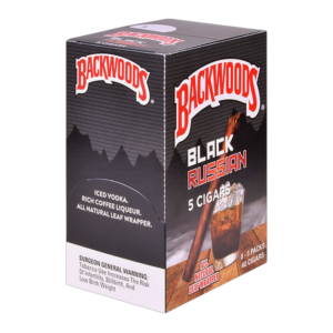 BACKWOOD 5PK BLACK RUSSIAN (8CT)