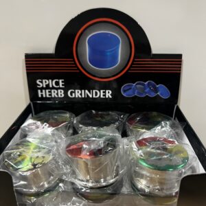 GRINDER 3PT SPICE HERB BOB FACE ON TOP (12CT) GRZ23009