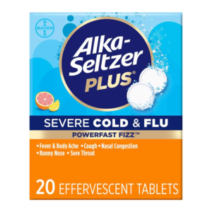 ALKA-SELTZER PLUS SEVERE COLD&FLU POUCHES (20CT)