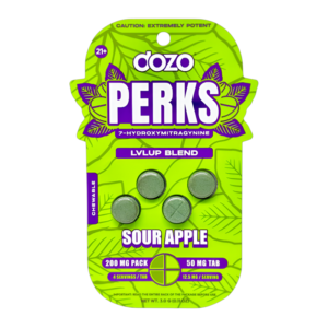 DOZO PERKS 70HM 10CT SOUR APPLE