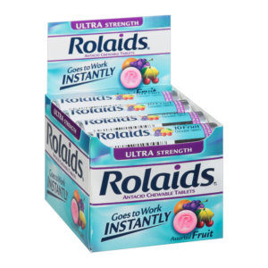ROLAID ULTRA STRENGTH ASSORTED FRUIT 12CT