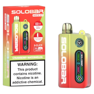 SOLOBAR MATE 35K PUFF EN KIT DISPOSABLE STRAWBERRY WATERMELON 5CT