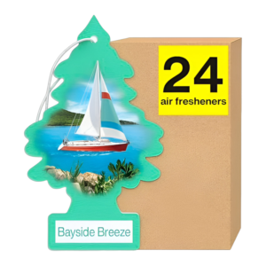 LITTLE TREES CAR FRESHENER BAYSIDE BREEZE 24CT