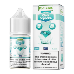 POD JUICE CLEAR SAPPHIRE 55MG - 30ML