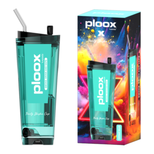 PLOOX X PARTY SHISHA CUP 3 IN 1 HOOKAH - TIFFANY BLUE