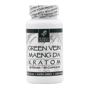 WHOLE HERBS GREEN VEIN MAENG DA 60CT CAP