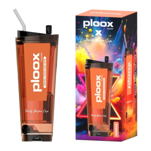 PLOOX X PARTY SHISHA CUP 3 IN 1 HOOKAH - ORANGE