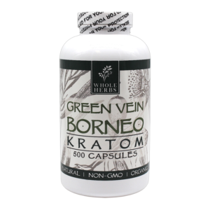 WHOLE HERBS GREEN VEIN BORNEO 500CT CAP