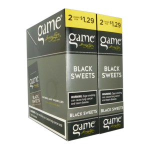 GAME CIGRALLO BLACK SWEETS $1.29 (30CT)