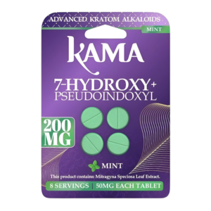 KAMA 200MG 7-HYDROXY MINT 4CT (10PK)