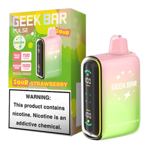 GEEK BAR PULSE  15K SOUR STRAWBERRY