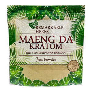 REMARKABLE HERBS RED VEIN MAENG DA 3OZ POWDER