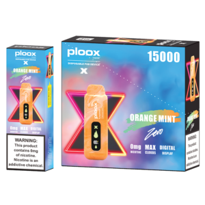 PLOOX LUXPODZ 15000PUFF DISPOSABLE ORANGE MINT - PACK OF 5