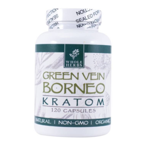 WHOLE HERBS GREEN VEIN BORNEO 120CT CAP