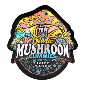 TRE HOUSE MAGIC MUSHROOM GUMMIES (JUICY MANGO)