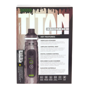 OOZE TITAN EXTRACT VAPORIZER GUN METAL