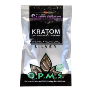 OPMS SILVER RED VEIN SUMATRA 72GM 120CT