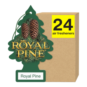 LITTLE TREES CAR FRESHENER ROYAL PINE 24CT