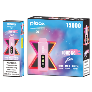 PLOOX LUXPODZ 15000PUFF DISPOSABLE LOVE 66 - PACK OF 5