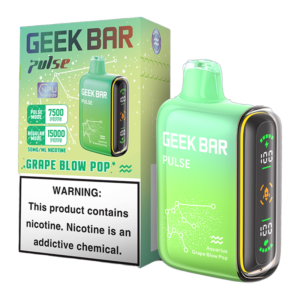 GEEK BAR PULSE 15K GRAPE BLOW POP