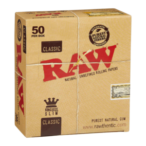 RAW CLASSIC KING SLIM (50CT)