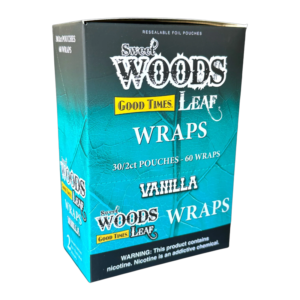 SWEET WOODS FLAT WRAP VANILLA (30CT)