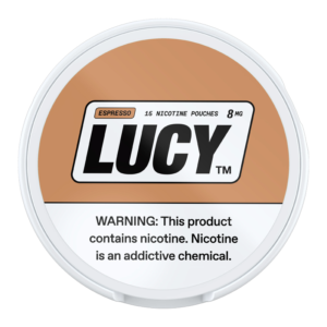LUCY NICOTINE POUCHES 8MG ESPRESSO -PACK OF 5