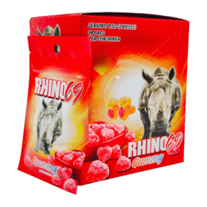 HS RHINO GUMMIES RED (24CT)