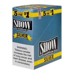 SHOW CIHARILLOS SILVER 5FOR1