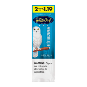 WHITE OWL 2FOR1.19 BLUE RASPBERRY