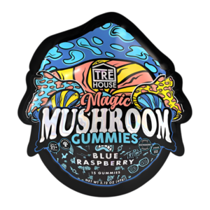 TRE HOUSE MAGIC MUSHROOM GUMMIES (BLUR RASPBERRY)