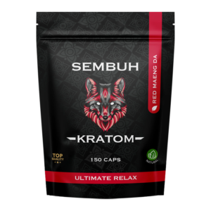 SEMBUH RED MAENG DA CAPSULES 150CT BAG