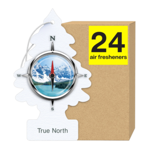 LITTLE TREES CAR FRESHENER TRUE NORTH 24CT