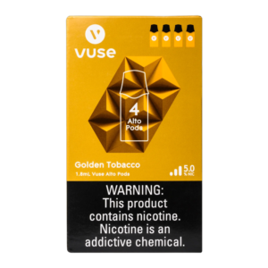 VUSE GOLDEN TOBACCO 4PK 5% (5CT)